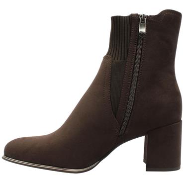 MARCO TOZZI 25392 ANKLE BOOT - BROWN SUEDE